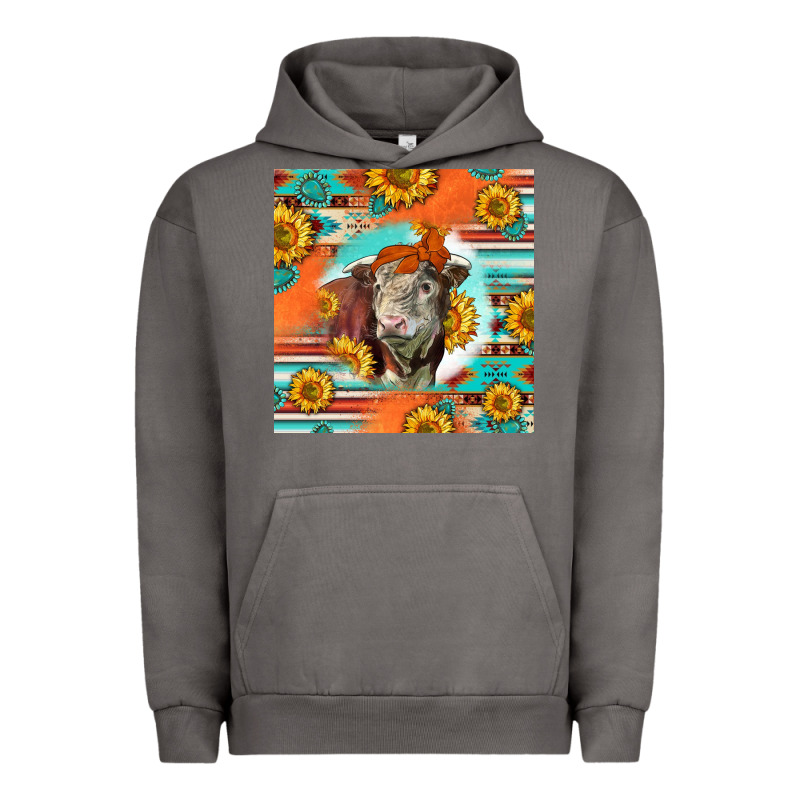 Hereford Bull Urban Hoodie by LillyAllenDesigns | Teevron