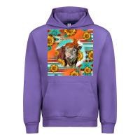 Tulip Hereford Bull Urban Hoodie - LillyAllenDesigns