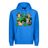 True Royal St. Patrick's farm animal truck Premium Hoodie - OliviaCreatesArt