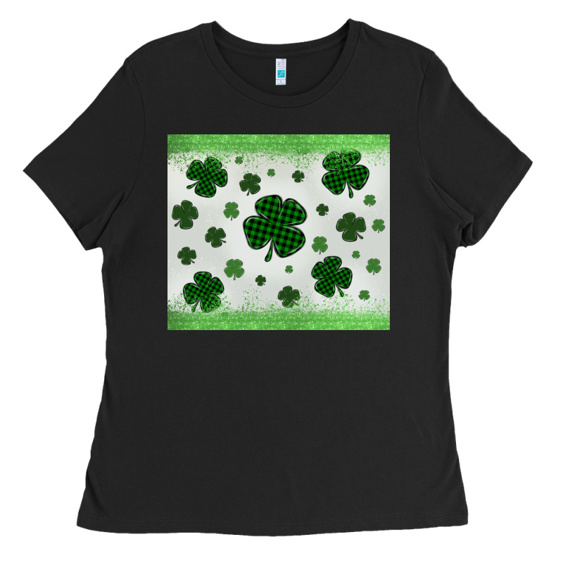 Shamrock Ladies Tee by MaliasSmallBusiness | Teevron
