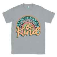 Heather Grey be kind Classic Tee - JahusDesignShop