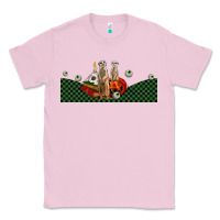 Bubblegum Pink halloween meerkat Classic Tee - LillyAllenDesigns