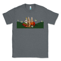 Charcoal Heather halloween meerkat Classic Tee - LillyAllenDesigns