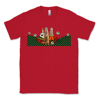 Red halloween meerkat Classic Tee - LillyAllenDesigns
