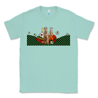 Seafoam halloween meerkat Classic Tee - LillyAllenDesigns