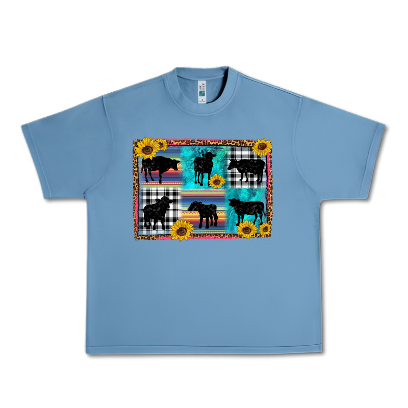 Cow Sunflower Leopard Urban Heavy Tee by Artiststas | Teevron
