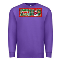 Purple christmas vibes only Premium Sweatshirt - BundleAndBundleShop