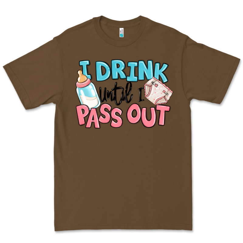I Drink Until I Pass Out Baby Premium Tee by MaliasSmallBusiness | Teevron