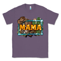 Lavender mama cowboy western font cactuslove mom Classic Tee - LillyAllenDesigns