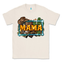 Natural mama cowboy western font cactuslove mom Classic Tee - LillyAllenDesigns