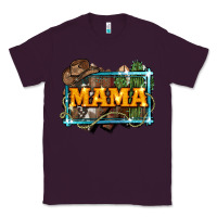 Plum mama cowboy western font cactuslove mom Classic Tee - LillyAllenDesigns