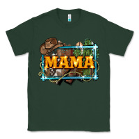 Sports Green mama cowboy western font cactuslove mom Classic Tee - LillyAllenDesigns