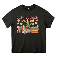 Asphalt cozy bookish weekend Heavy Core Tee - MaliasSmallBusiness