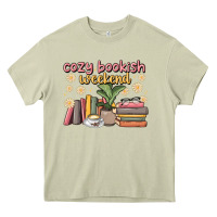 Mossy cozy bookish weekend Heavy Core Tee - MaliasSmallBusiness