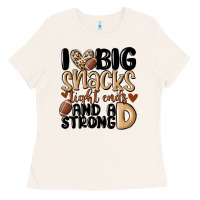 Bone i love big sacks tight ends and a strong d Ladies Tee - MaliasSmallBusiness