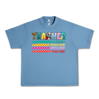 Pebble Blue teacher believe Urban Heavy Tee - Artiststas
