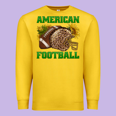 American Football Premium Sweatshirt Designed By Bundleandbundleshop