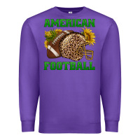 Purple american football Premium Sweatshirt - BundleAndBundleShop