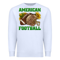 White american football Premium Sweatshirt - BundleAndBundleShop