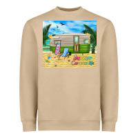 Mushroom summer caravan life Heavyweight Sweatshirt - TumblerDesignByShophia