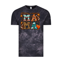 Cloud Black Fall American Football Autumn Mama Vintage Tee - LillyAllenDesigns