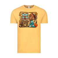 Vintage Mustard Fall American Football Autumn Mama Vintage Tee - LillyAllenDesigns