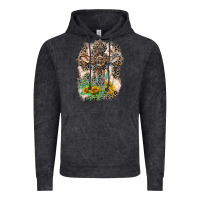 Vintage Black Western with Crosses Vintage Hoodie - LillyAllenDesigns