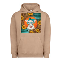 Charolais Cow Urban Hoodie | Teevron