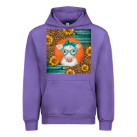 Tulip charolais cow Urban Hoodie - LillyAllenDesigns