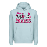 Blue Mist One loved mama Valentine's Day Premium Hoodie - FaDigitalArtStudio