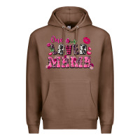 Chestnut One loved mama Valentine's Day Premium Hoodie - FaDigitalArtStudio