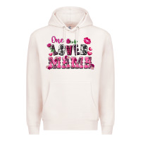 Pale Pink One loved mama Valentine's Day Premium Hoodie - FaDigitalArtStudio
