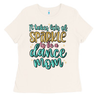 Bone it takes lots of sparkle to be a dance mom Ladies Tee - MaliasSmallBusiness