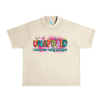 Sandshell unafraid i know who holds tomorrow Urban Heavy Tee - Artiststas