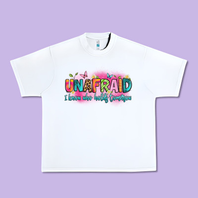 Unafraid I Know Who Holds Tomorrow Urban Heavy Tee Designed By Artiststas