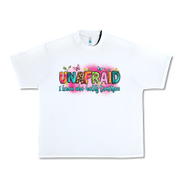 White unafraid i know who holds tomorrow Urban Heavy Tee - Artiststas
