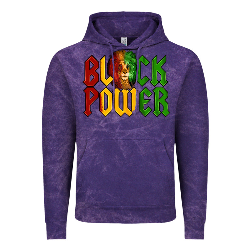 Juneteenth Lion King Black Power Vintage Hoodie by LillyAllenDesigns | Teevron