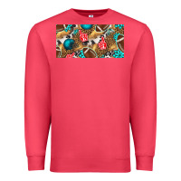 Cardinal american  football with turquoise license plate Premium Sweatshirt - BundleAndBundleShop