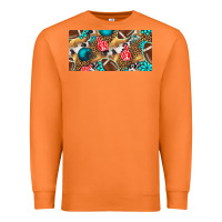 Carrot american  football with turquoise license plate Premium Sweatshirt - BundleAndBundleShop