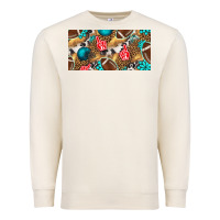 Sandshell american  football with turquoise license plate Premium Sweatshirt - BundleAndBundleShop