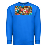 True Royal american  football with turquoise license plate Premium Sweatshirt - BundleAndBundleShop