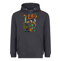 Smoke Western Love with Gun Heavyweight Hoodie - BundleAndBundleShop
