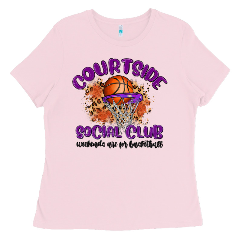 Courtside Social Club Ladies Tee by MaliasSmallBusiness | Teevron