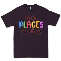Plum oh the places you will go Premium Tee - MaliasSmallBusiness