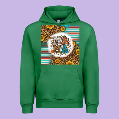 Western Fall Mama Urban Hoodie Designed By Lillyallendesigns
