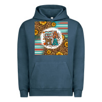 Pigment Midnight Navy western fall mama Urban Hoodie - LillyAllenDesigns