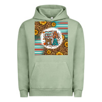 Pigment Oil Green western fall mama Urban Hoodie - LillyAllenDesigns
