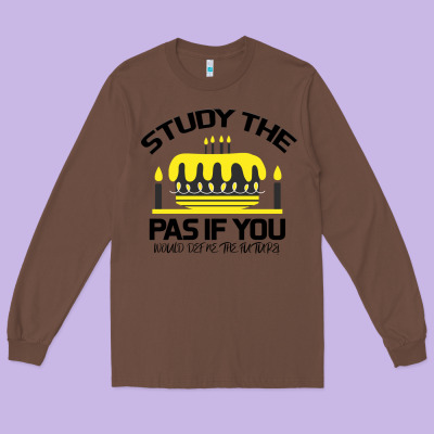Study The Past If You Would Define The Future Shi Long Sleeve Tee Designed By Bettercallsaul