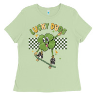 Matcha lucky dude Ladies Tee - MaliasSmallBusiness