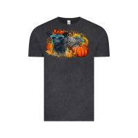 Vintage Black Fall Autumn Baby Calf Vintage Tee - LillyAllenDesigns